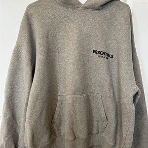 Fear of God Gray Essential Sweatshirt